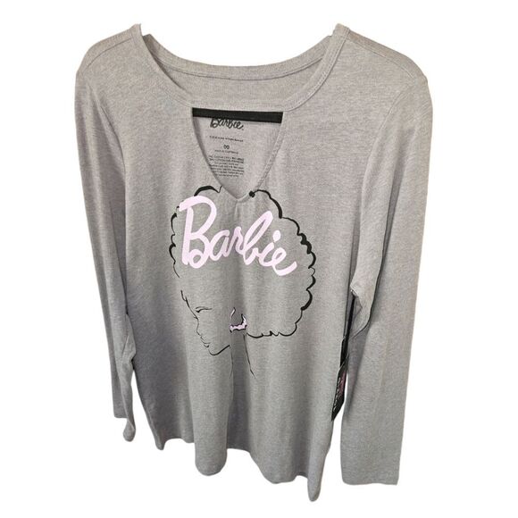 NEW TORRID BARBIE PLUS SIZE SUPER SOFT CHOKER LONG SLEEVE TEE. - Picture 6 of 15
